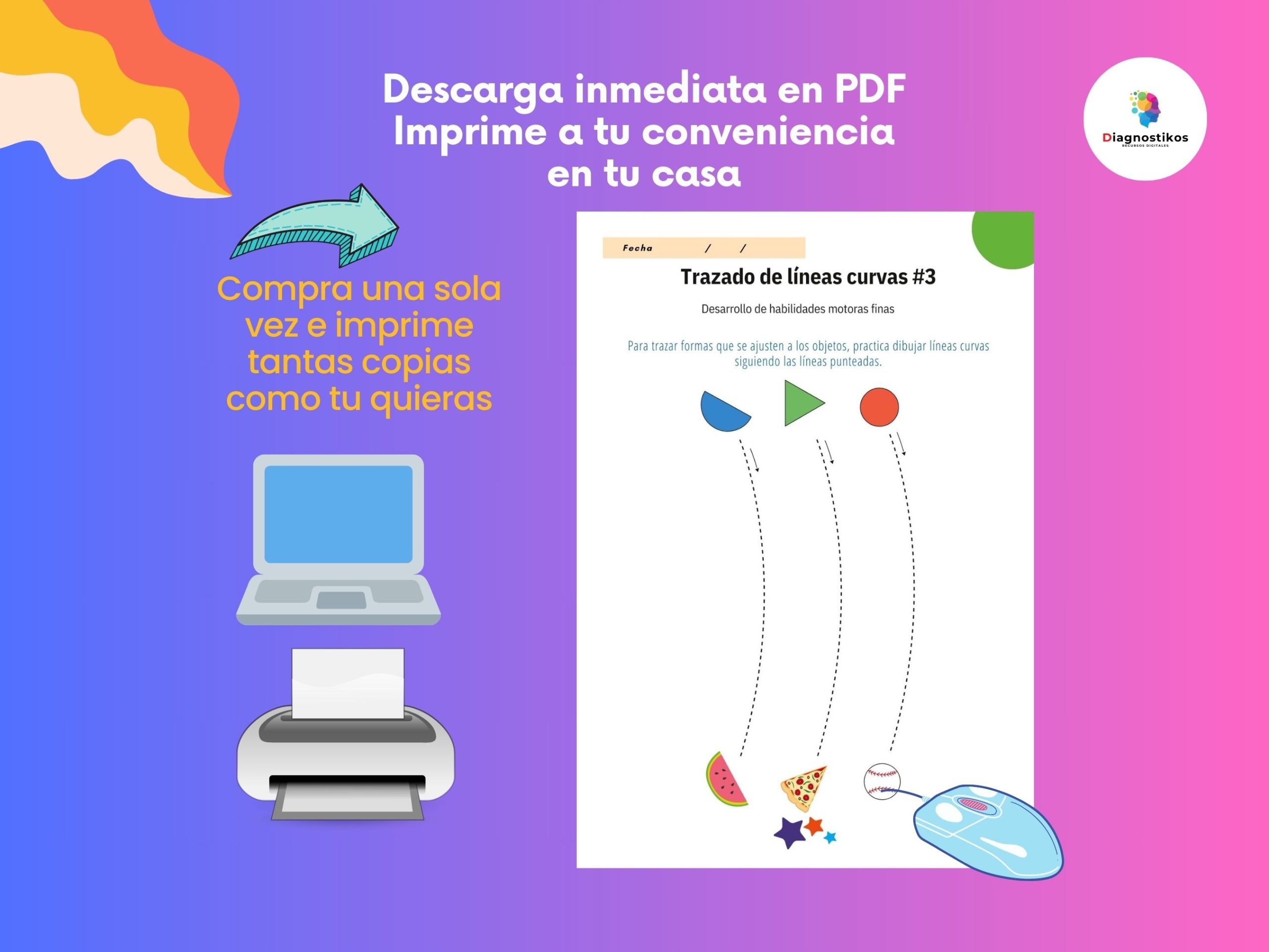 Diviértete cortando y trazando
