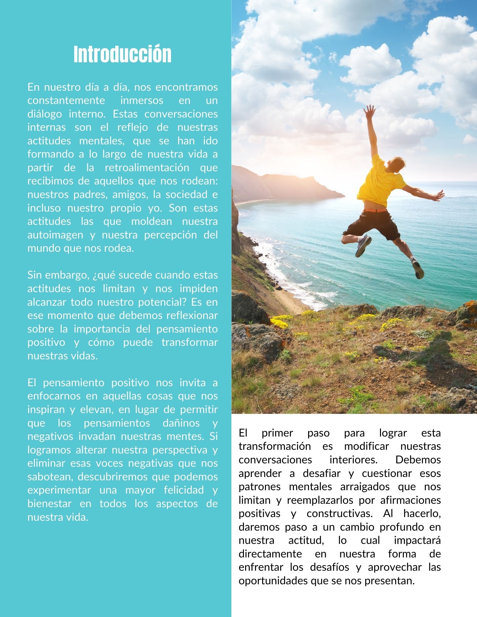 El poder del Pensamiento Positivo