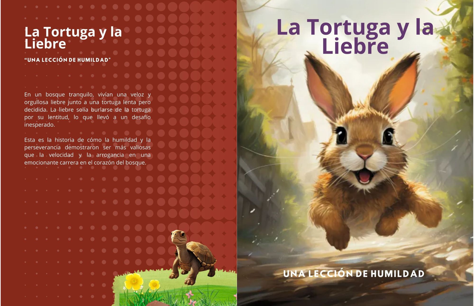 La Tortuga y la Liebre Una Lección de Humildad