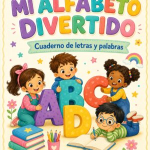 Mi alfabeto divertido: Cuaderno de letras y palabras