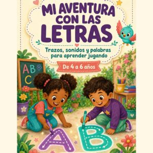 Mi aventura con las letras: Trazos, sonidos y palabras para aprender jugando