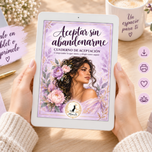 Aceptar sin abandonarme – Cuaderno de aceptación emocional